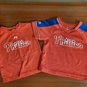Lot of 2 Kids Phillies Shirts - 24 Months